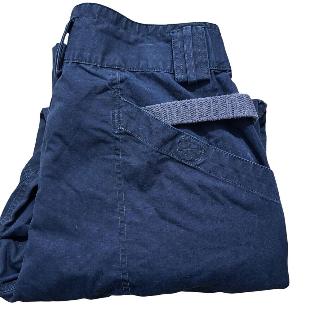 5.11 Tactical Pants Mens Sz 34x30 Navy Blue Cargo Pockets Workwear